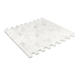 5/8x1 1/4 Calacatta Oliva Marble Polished Baby Brick Mosaic Tile 5/8x1 1/4 Calacatta Oliva Marble Polished Baby Brick Mosaic Tile - American Tile Depot