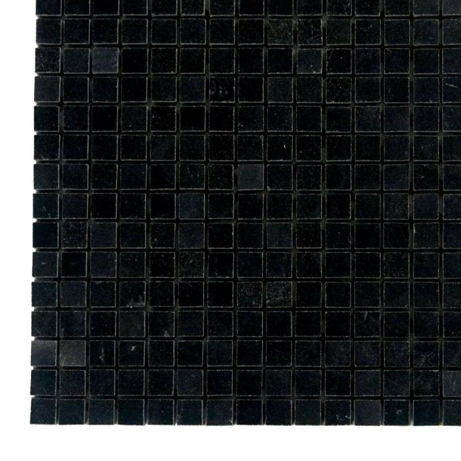 5/8x5/8 Absolute Black Granite Polished Mosaic Tile 5/8x5/8 Absolute Black Granite Polished Mosaic Tile - American Tile Depot