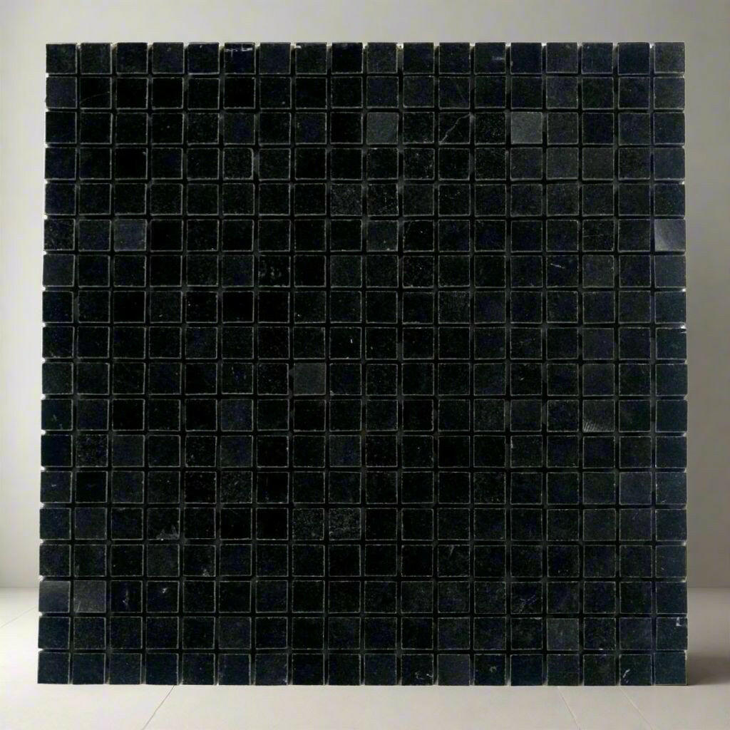 5/8x5/8 Absolute Black Granite Polished Mosaic Tile 5/8x5/8 Absolute Black Granite Polished Mosaic Tile - American Tile Depot