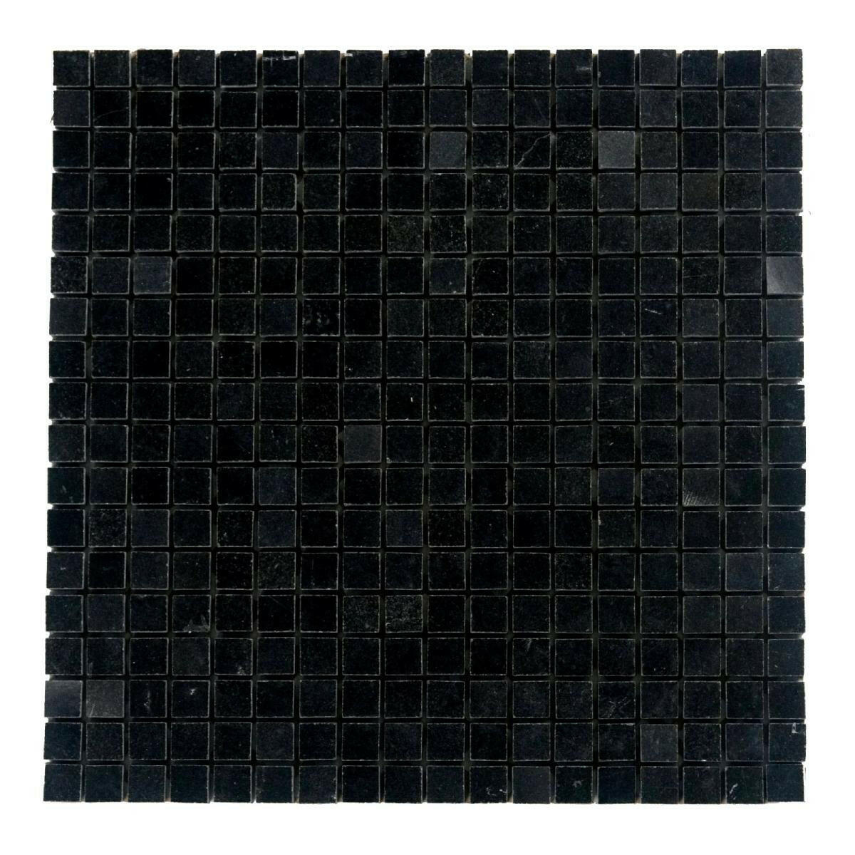 5/8x5/8 Absolute Black Granite Polished Mosaic Tile 5/8x5/8 Absolute Black Granite Polished Mosaic Tile - American Tile Depot