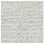 5/8x5/8 Calacatta Oliva Marble Honed Mosaic Tile 5/8x5/8 Calacatta Oliva Marble Honed Mosaic Tile - American Tile Depot