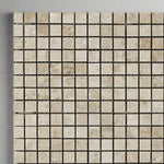 5/8x5/8 Cappuccino Marble Polished Mosaic Tile 5/8x5/8 Cappuccino Marble Polished Mosaic Tile - American Tile Depot