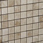 5/8x5/8 Cappuccino Marble Polished Mosaic Tile 5/8x5/8 Cappuccino Marble Polished Mosaic Tile - American Tile Depot