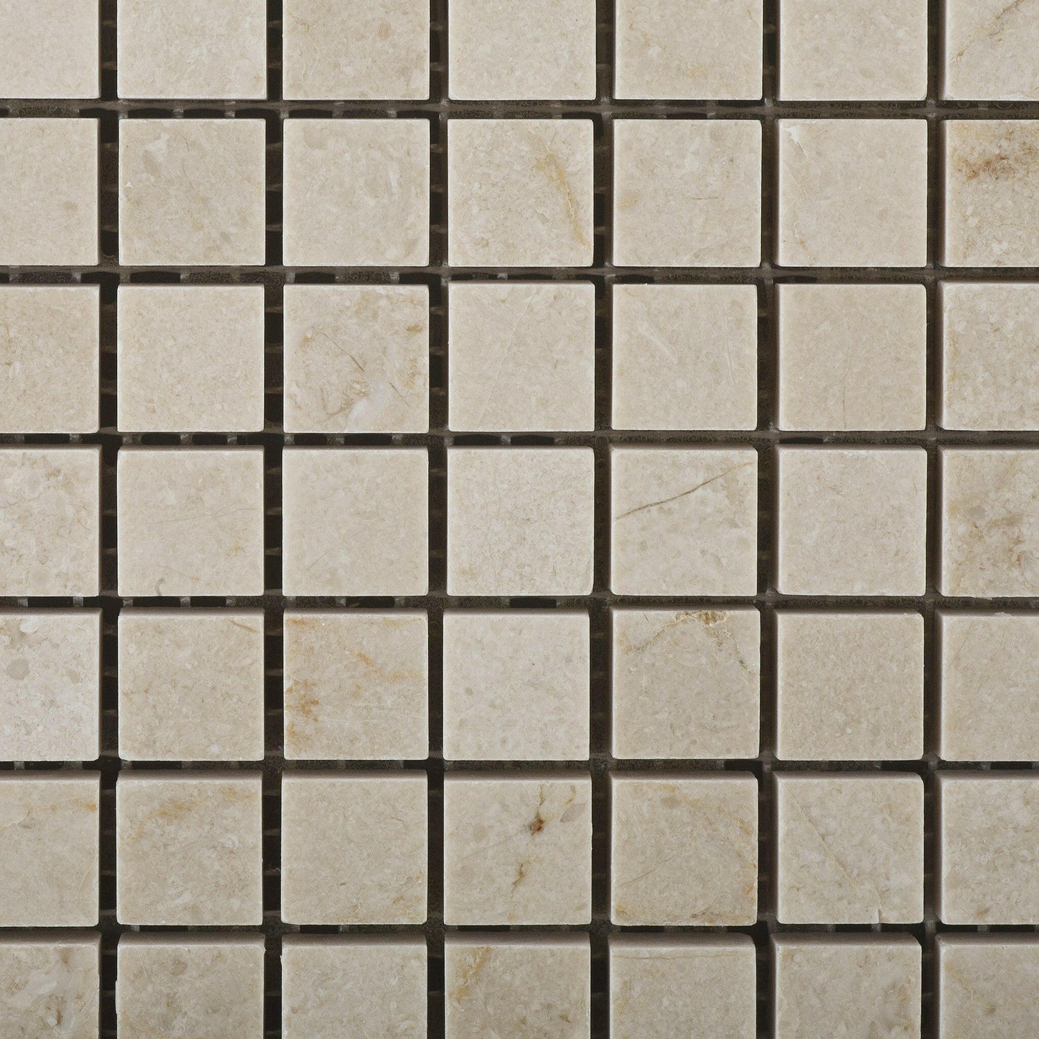 5/8x5/8 Crema Marfil Marble Honed Mosaic Tile 5/8x5/8 Crema Marfil Marble Honed Mosaic Tile - American Tile Depot