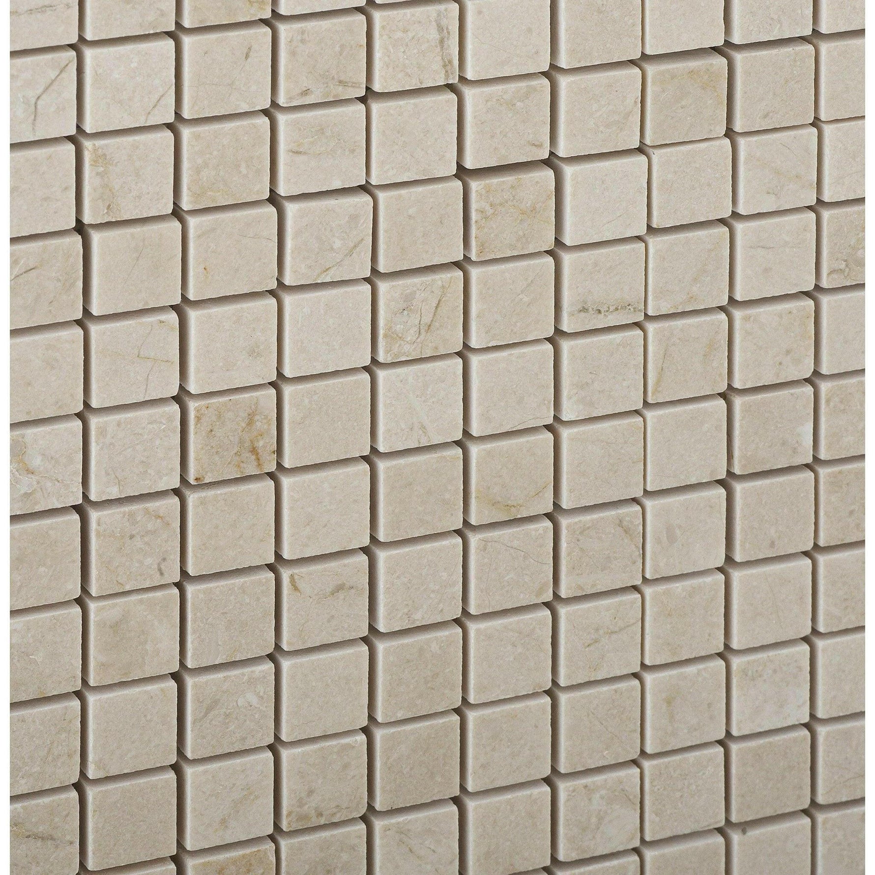 5/8x5/8 Crema Marfil Marble Honed Mosaic Tile 5/8x5/8 Crema Marfil Marble Honed Mosaic Tile - American Tile Depot