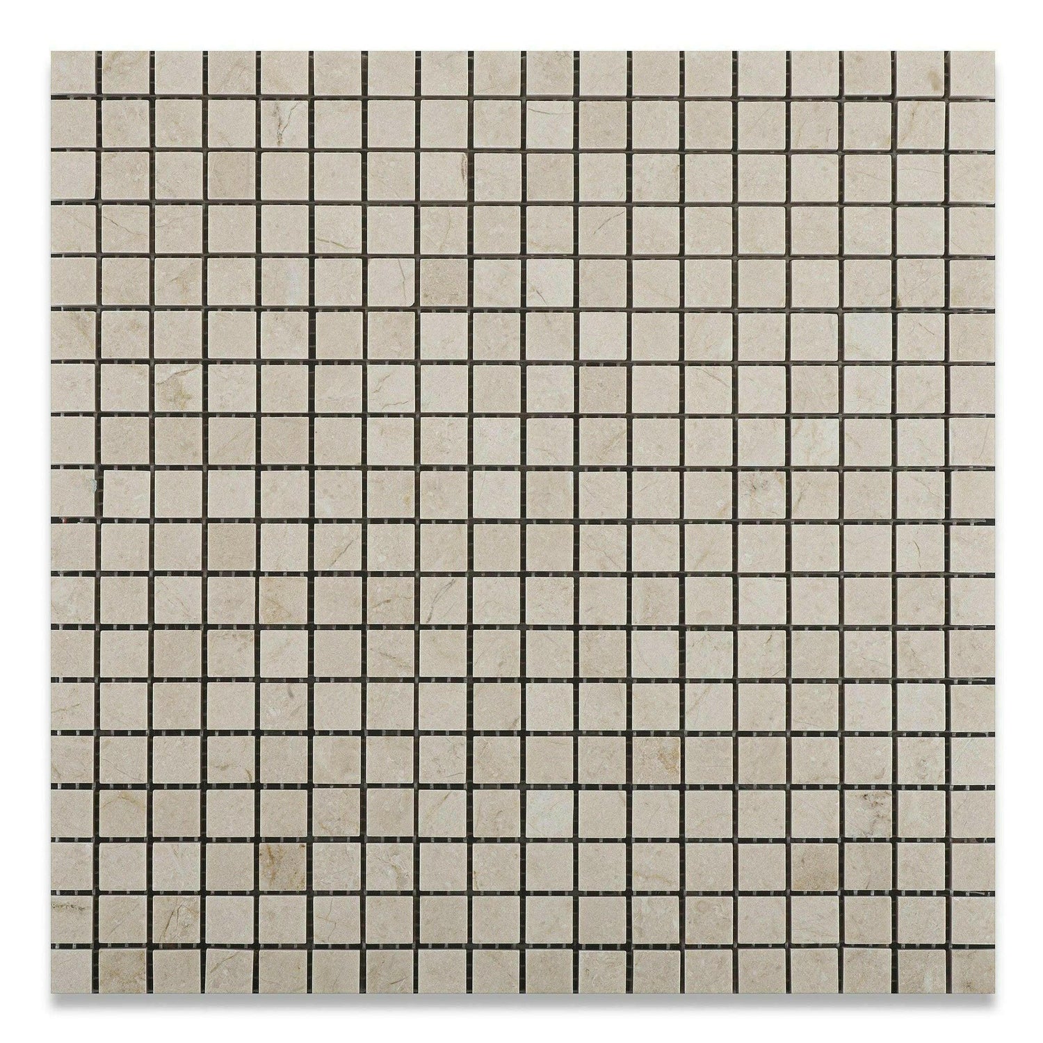 5/8x5/8 Crema Marfil Marble Polished Mosaic Tile 5/8x5/8 Crema Marfil Marble Polished Mosaic Tile - American Tile Depot