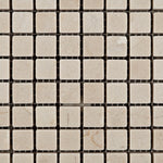5/8x5/8 Crema Marfil Marble Tumbled Mosaic Tile 5/8x5/8 Crema Marfil Marble Tumbled Mosaic Tile - American Tile Depot