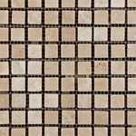 5/8x5/8 Durango Cream Travertine Tumbled Mosaic Tile 5/8x5/8 Durango Cream Travertine Tumbled Mosaic Tile - American Tile Depot