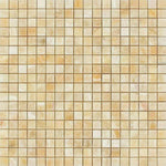 5/8x5/8 Honey Onyx Polished Mosaic Tile 5/8x5/8 Honey Onyx Polished Mosaic Tile - American Tile Depot
