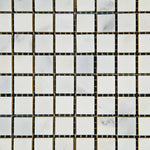 5/8x5/8 Oriental White / Asian Statuary Marble Honed Mosaic Tile 5/8x5/8 Oriental White / Asian Statuary Marble Honed Mosaic Tile - American Tile Depot