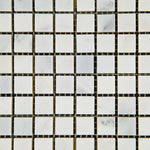 5/8x5/8 Oriental White / Asian Statuary Marble Polished Mosaic Tile 5/8x5/8 Oriental White / Asian Statuary Marble Polished Mosaic Tile - American Tile Depot