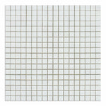5/8x5/8 Thassos White Marble Honed Mosaic Tile 5/8x5/8 Thassos White Marble Honed Mosaic Tile - American Tile Depot