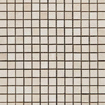 5/8x5/8 White Pearl / Botticino Marble Polished Mosaic Tile 5/8x5/8 White Pearl / Botticino Marble Polished Mosaic Tile - American Tile Depot