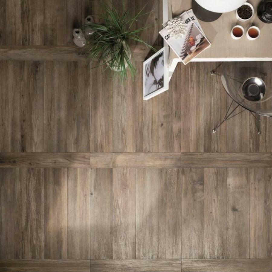 5.50x32 Lithora Fume Semi-Polished Wood Look Porcelain Tile 5.50x32 Lithora Fume Semi-Polished Wood Look Porcelain Tile - American Tile Depot
