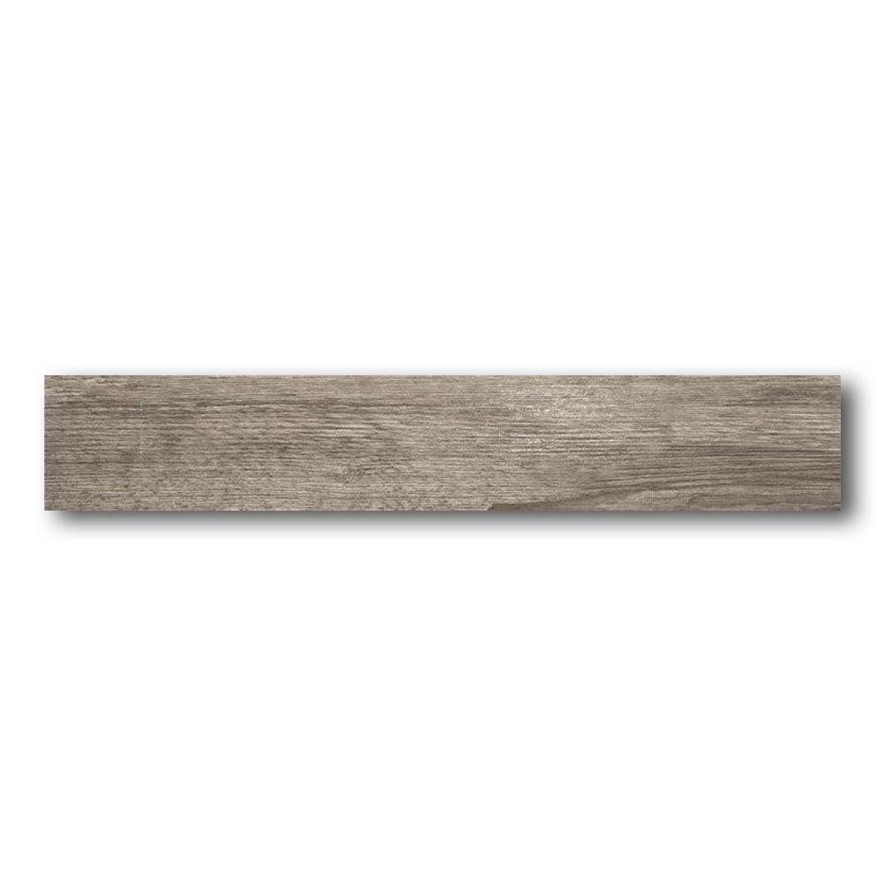 5.50x32 Lithora Tortora Semi-Polished Wood Look Porcelain Tile 5.50x32 Lithora Tortora Semi-Polished Wood Look Porcelain Tile - American Tile Depot