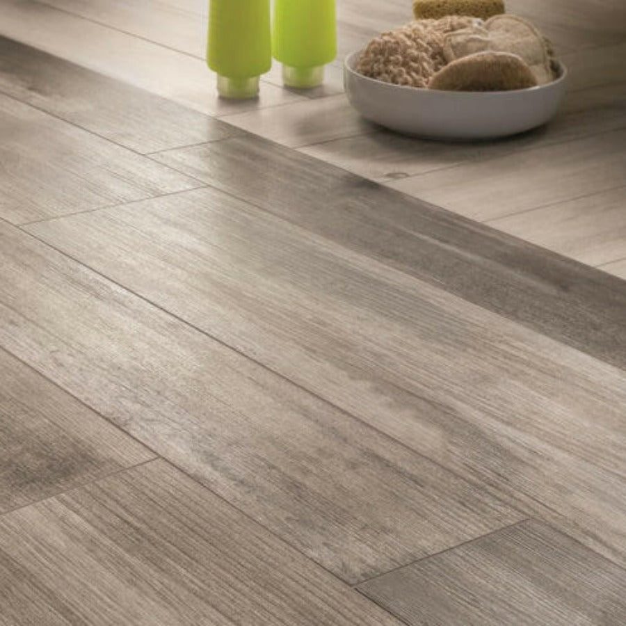 5.50x32 Lithora Tortora Semi-Polished Wood Look Porcelain Tile 5.50x32 Lithora Tortora Semi-Polished Wood Look Porcelain Tile - American Tile Depot