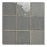 5×5 Miami Plata Glossy Ceramic Wall Tile 5×5 Miami Plata Glossy Ceramic Wall Tile - American Tile Depot