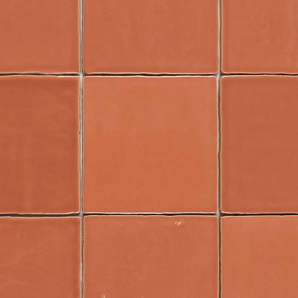 5×5 Miami Salmon Glossy Ceramic Wall Tile 5×5 Miami Salmon Glossy Ceramic Wall Tile - American Tile Depot