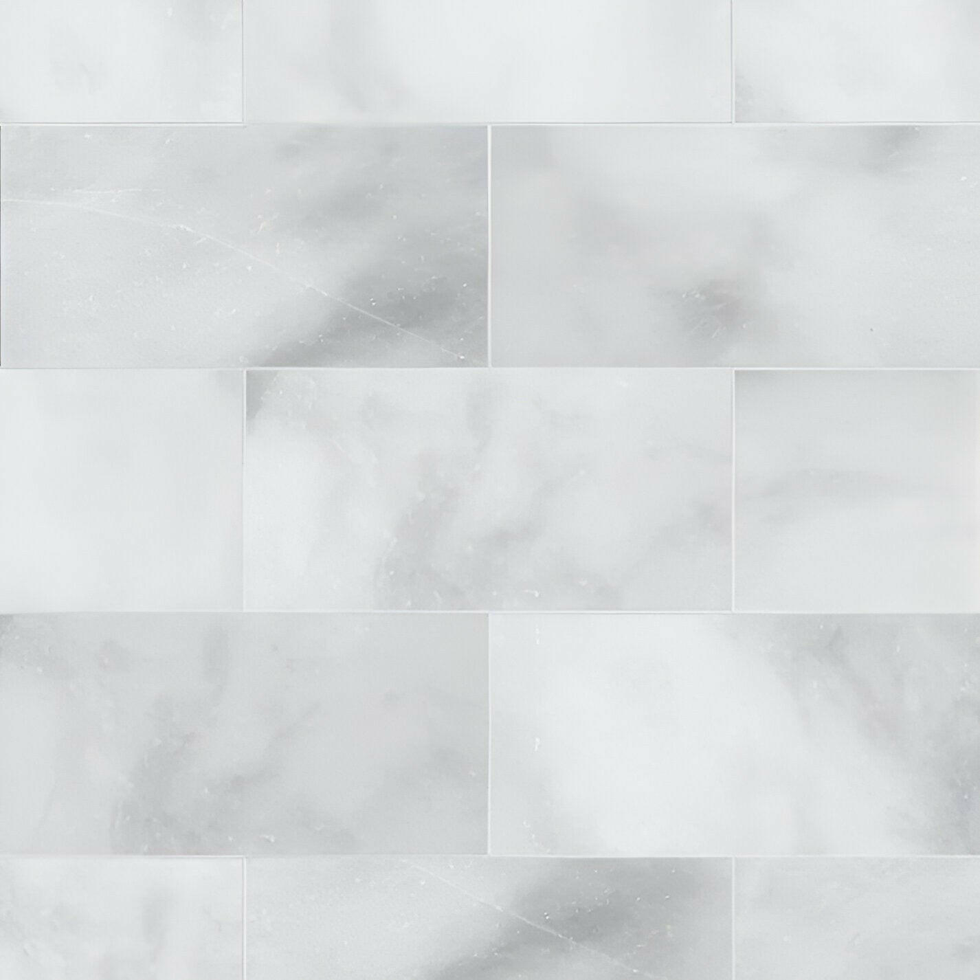 6x12 Afyon White Marble Polished Tile 6x12 Afyon White Marble Polished Tile - American Tile Depot