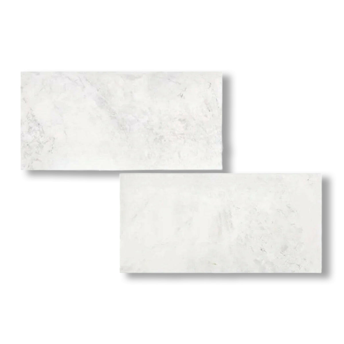 6x12 Bianco Congelato Dolomite Leathered Tile - American Tile Depot