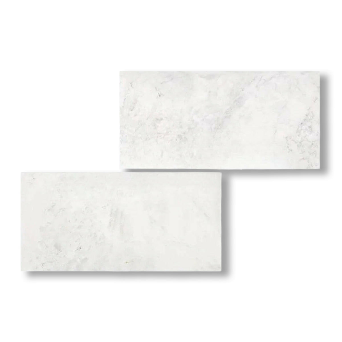 6x12 Bianco Congelato Dolomite Leathered Tile - American Tile Depot