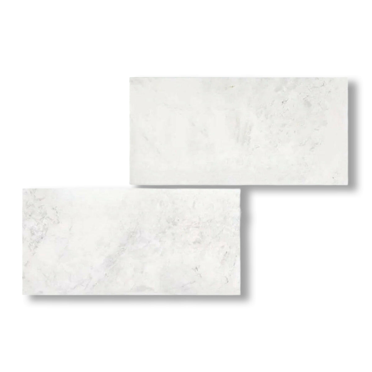 6x12 Bianco Congelato Dolomite Leathered Tile - American Tile Depot