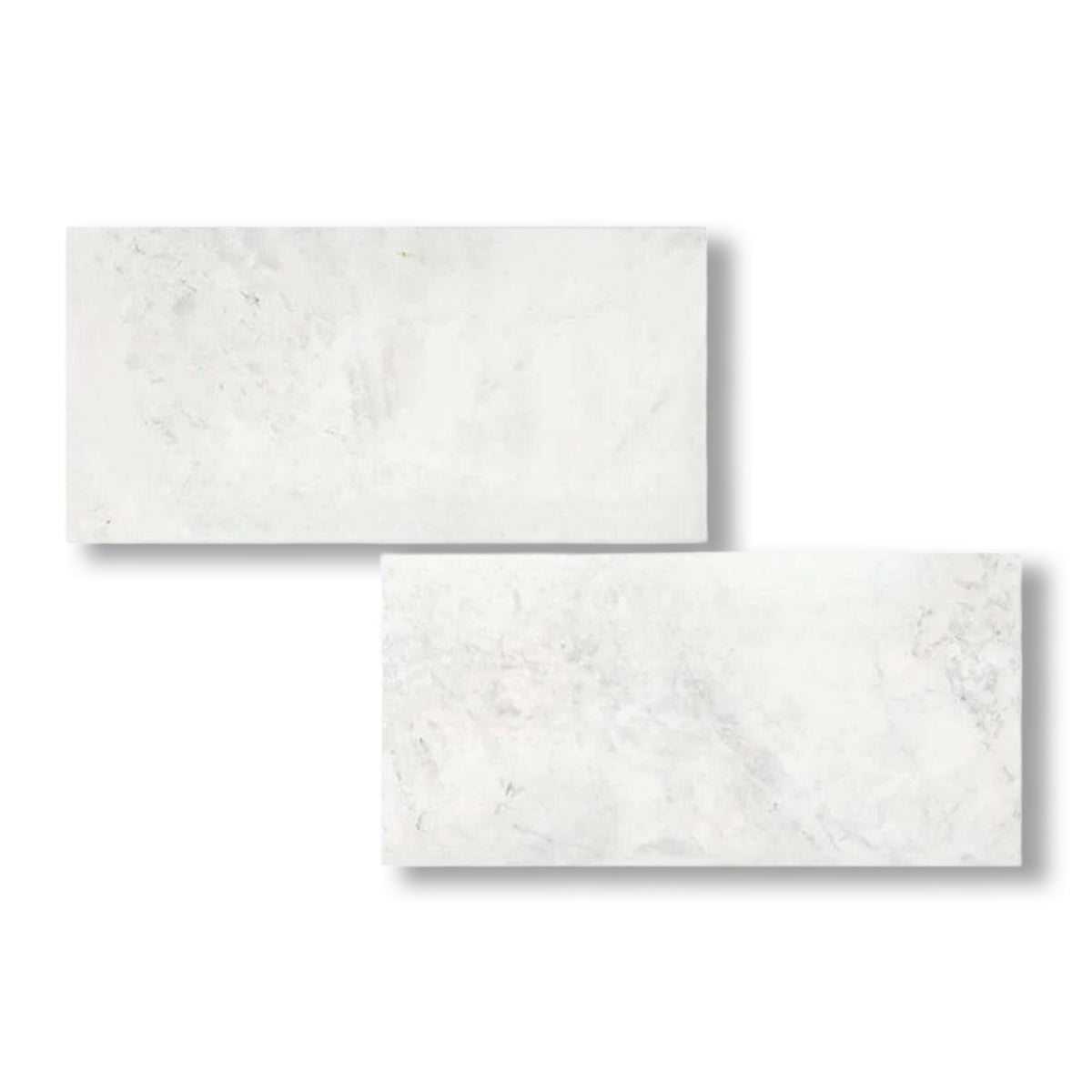 6x12 Bianco Congelato Dolomite Leathered Tile - American Tile Depot