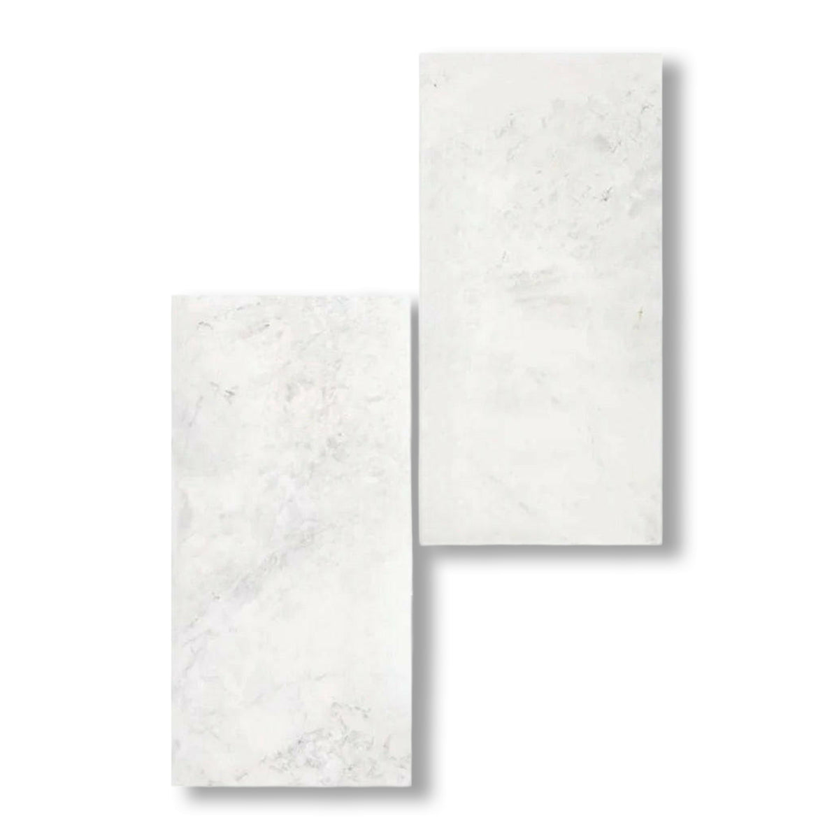 6x12 Bianco Congelato Dolomite Leathered Tile - American Tile Depot