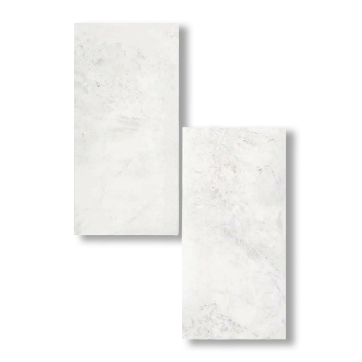 6x12 Bianco Congelato Dolomite Leathered Tile - American Tile Depot