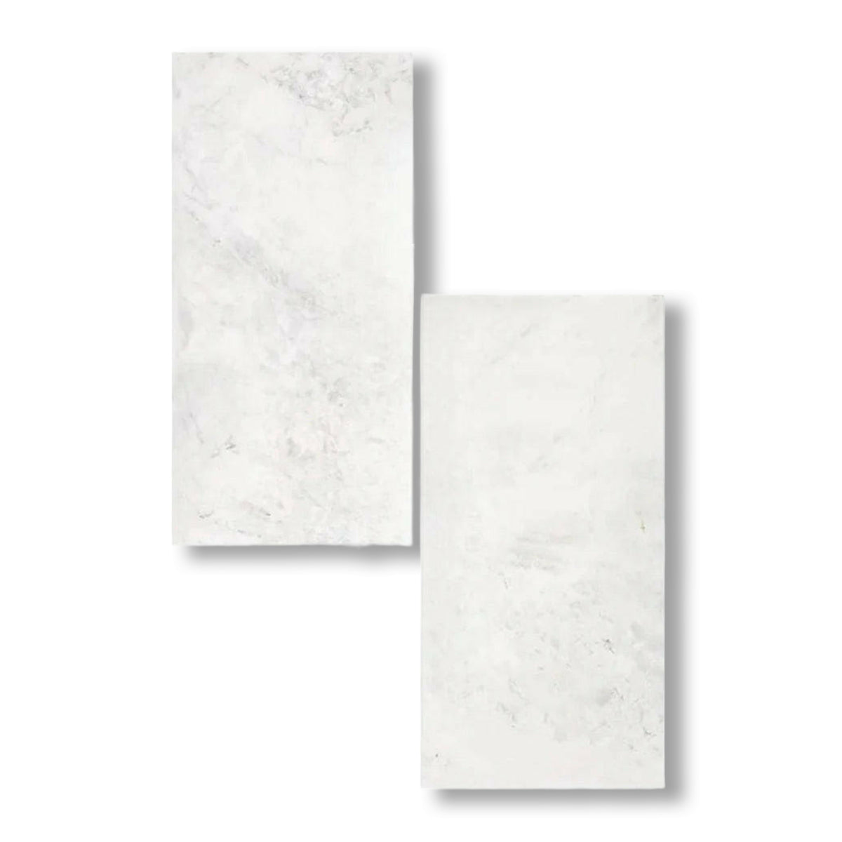 6x12 Bianco Congelato Dolomite Leathered Tile - American Tile Depot