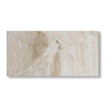 6x12 Diano Royal (Queen Beige) Marble Polished Tile - American Tile Depot