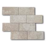 6x12 Durango Cream Travertine Filled & Honed Tile 6x12 Durango Cream Travertine Filled & Honed Tile - American Tile Depot
