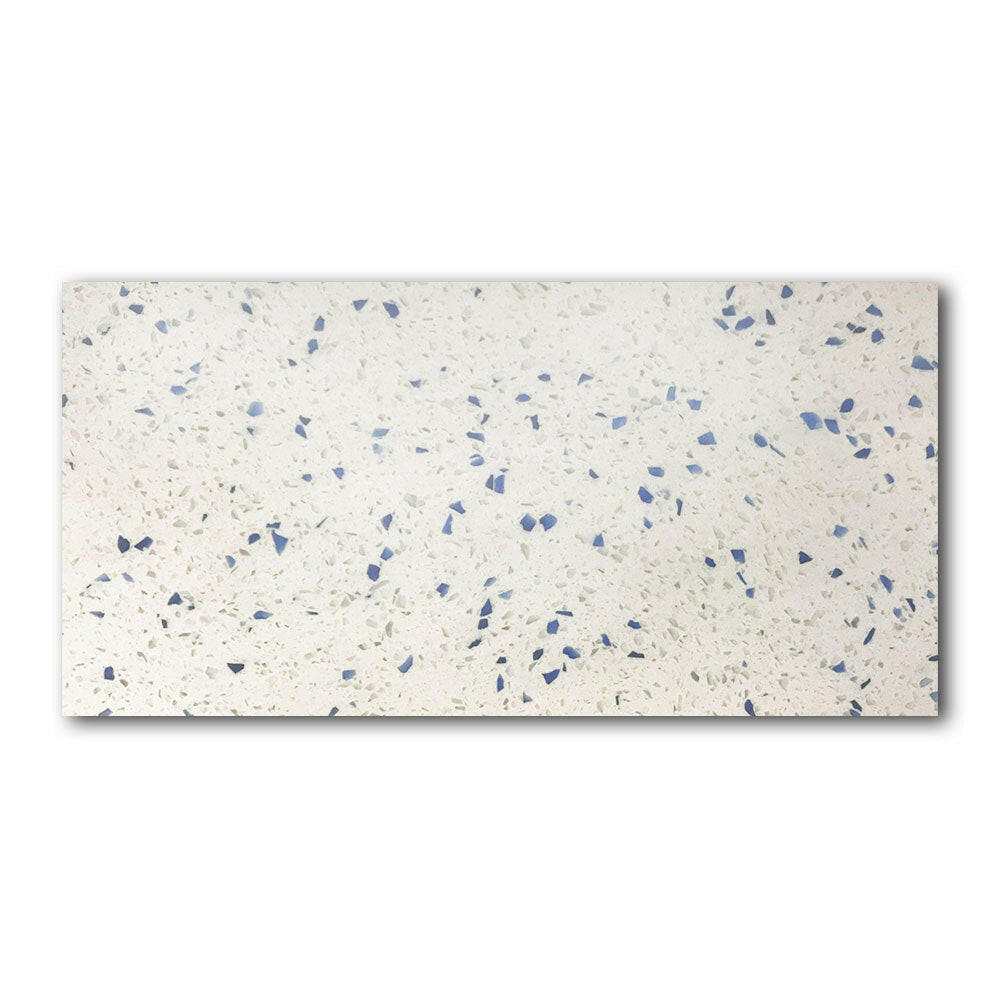 6x12 Terrazzo Blue Marble Polished Tile 6x12 Terrazzo Blue Marble Polished Tile - American Tile Depot
