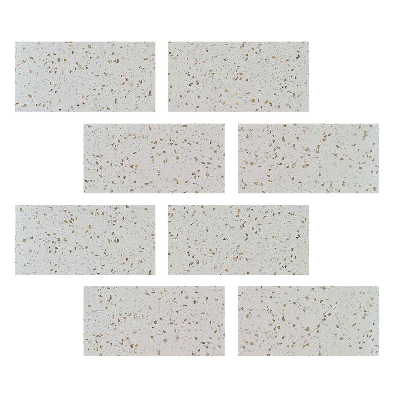 6x12 Terrazzo Gold Marble Polished Tile 6x12 Terrazzo Gold Marble Polished Tile - American Tile Depot