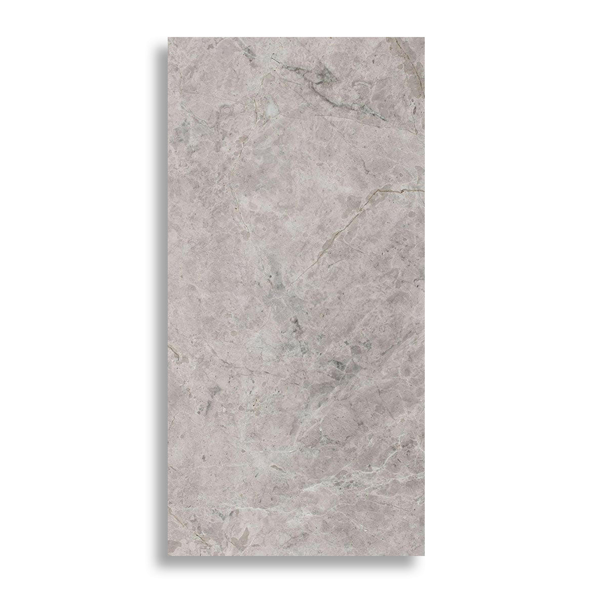6x12 Tundra Gray (Atlantic Gray) Marble Polished Tile - American Tile Depot