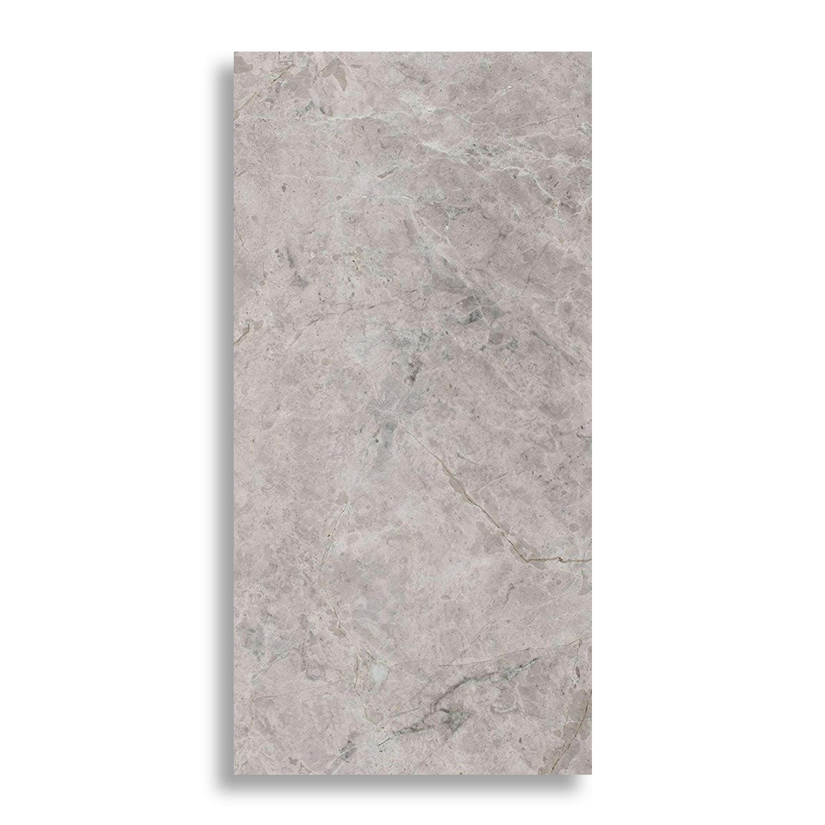 3x6 Tundra Gray (Atlantic Gray) Marble Honed Tile - American Tile Depot