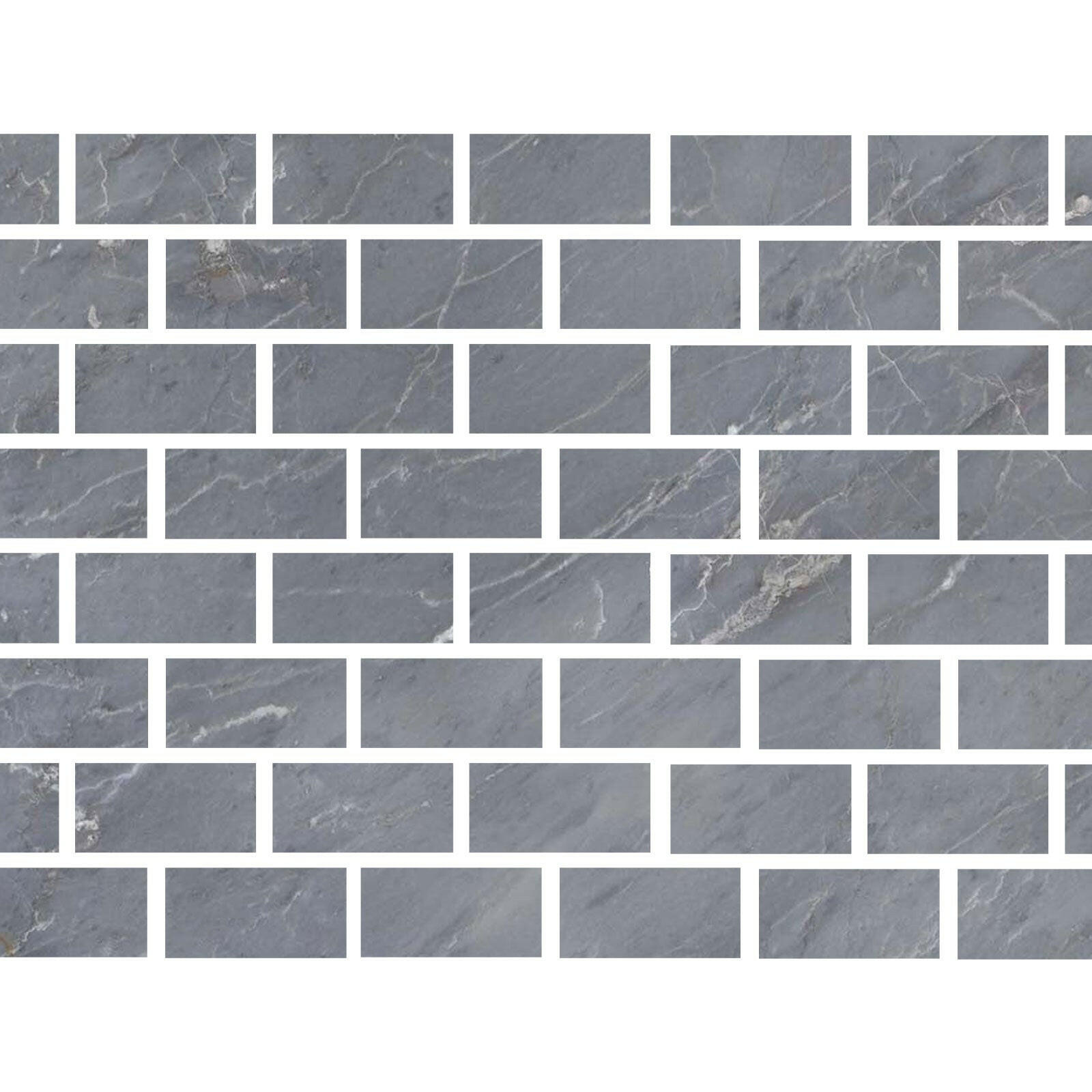 6x12 Bardiglio Imperiale Marble Polished Tile-American Tile Depot