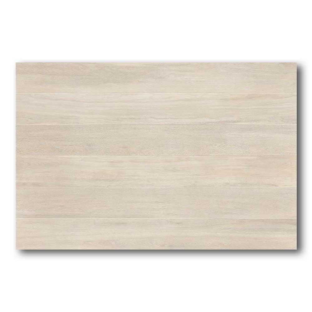 6x36 Marmora White Matte Wood Look Porcelain Tile