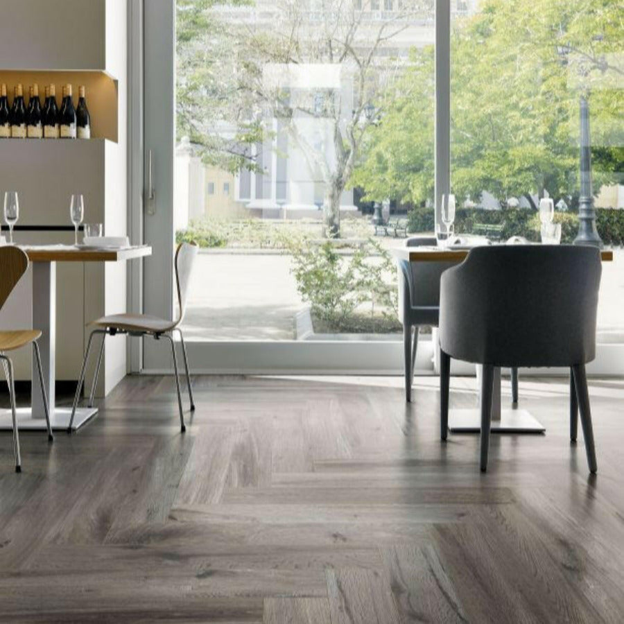6x36 Thivess Perle Matte Wood Look Porcelain Tile 6x36 Thivess Perle Matte Wood Look Porcelain Tile - American Tile Depot