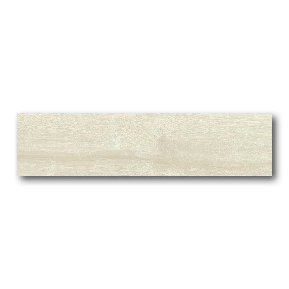 6x36 Marmivor White Birch Matte Wood Look Porcelain Tile