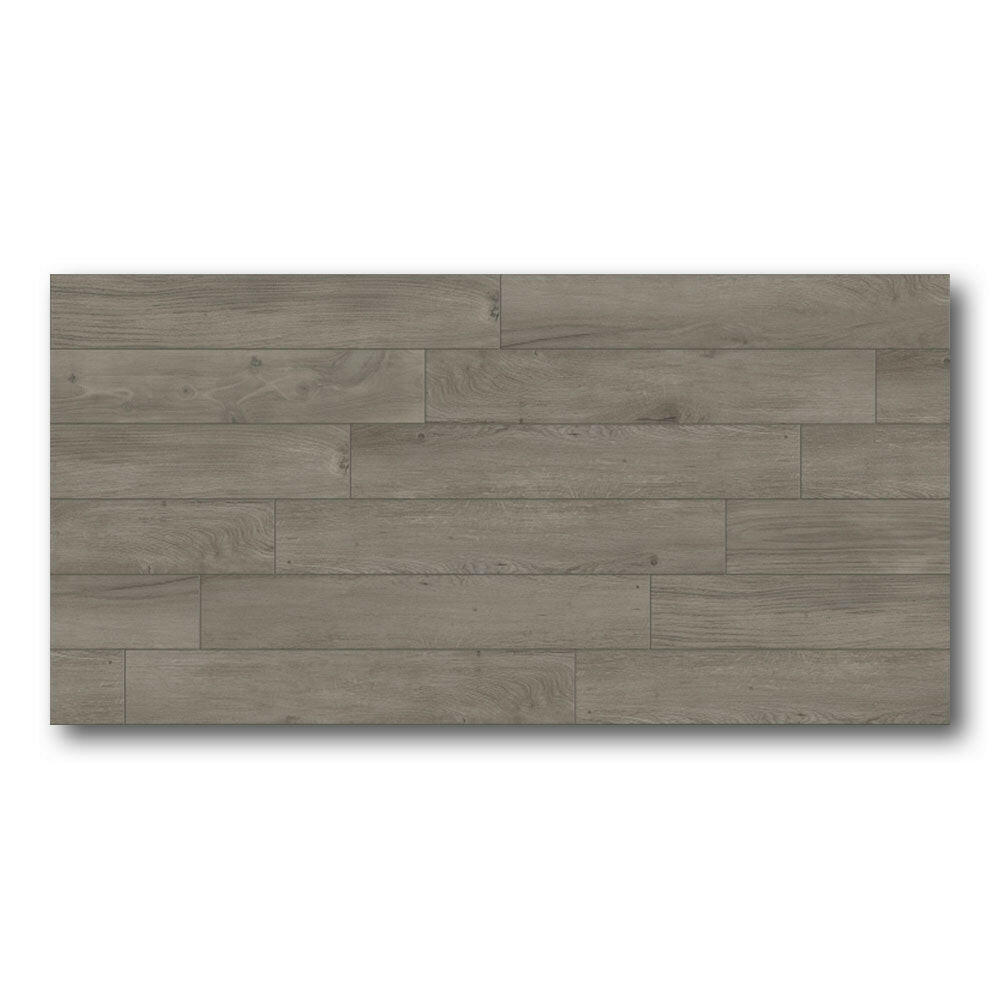 6x40 Temporra Grey Matte Wood Look Porcelain Tile 6x40 Temporra Grey Matte Wood Look Porcelain Tile - American Tile Depot