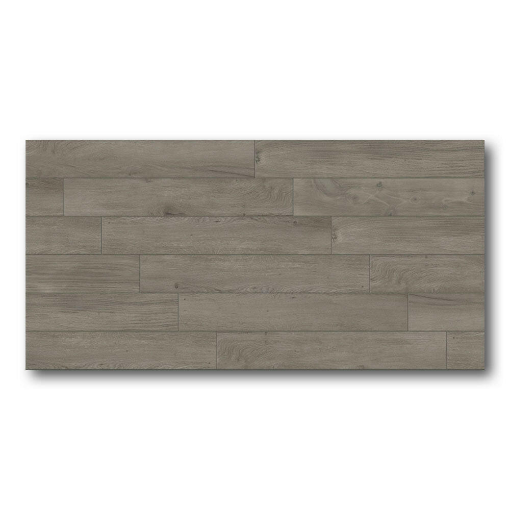 6x40 Temporra Grey Matte Wood Look Porcelain Tile 6x40 Temporra Grey Matte Wood Look Porcelain Tile - American Tile Depot