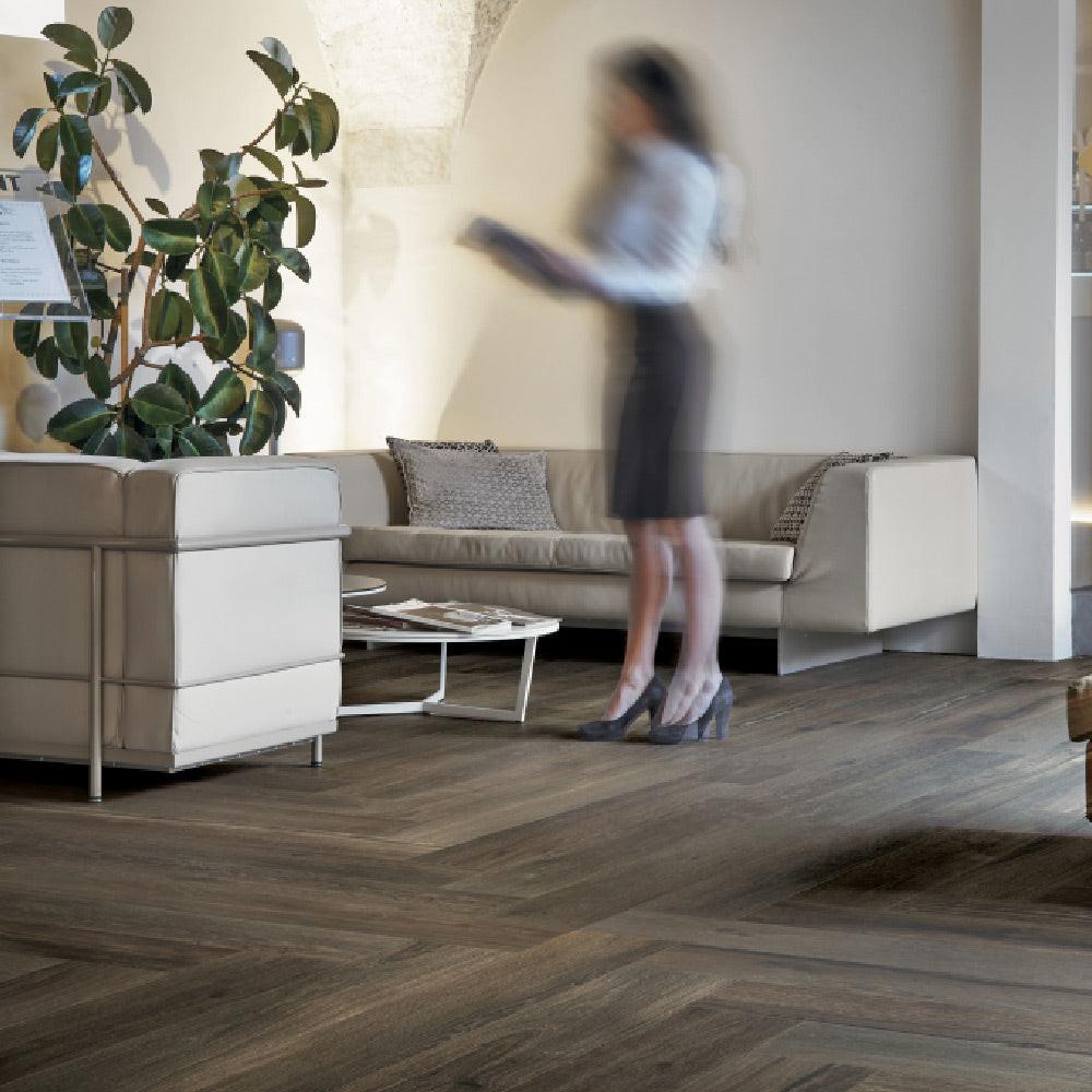 6x48 Thivess Choco Matte Wood Look Porcelain Tile 6x48 Thivess Choco Matte Wood Look Porcelain Tile - American Tile Depot