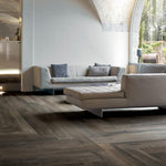 6x48 Thivess Choco Matte Wood Look Porcelain Tile 6x48 Thivess Choco Matte Wood Look Porcelain Tile - American Tile Depot