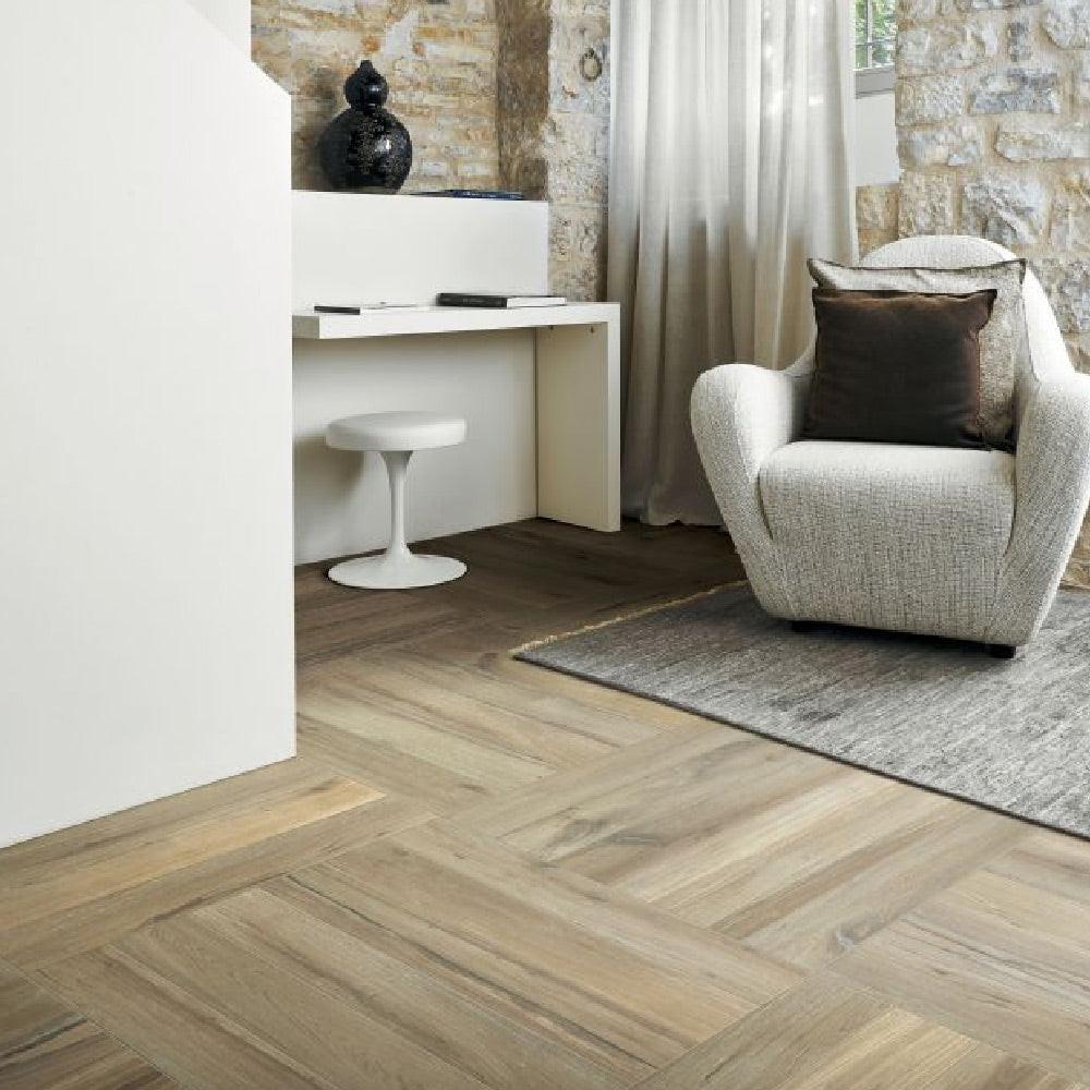 6x48 Thivess Miel Matte Wood Look Porcelain Tile 6x48 Thivess Miel Matte Wood Look Porcelain Tile - American Tile Depot
