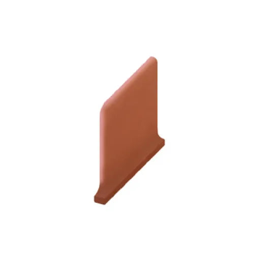 6x6 Colonial Red Matte Quarry Right Outside Cove Base 6x6 Colonial Red Matte Quarry Right Outside Cove Base - American Tile Depot