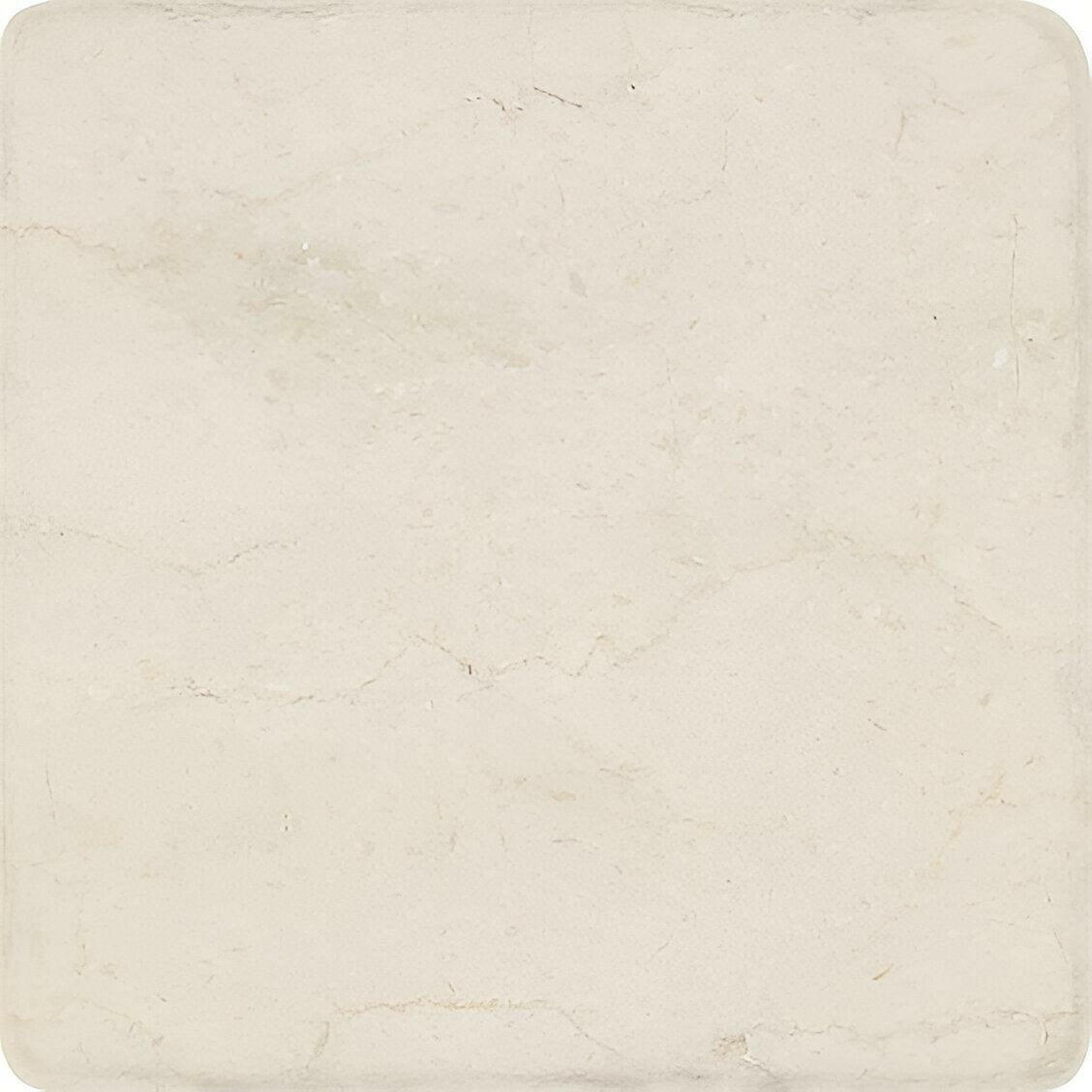 6x6 Crema Marfil Marble Tumbled Tile - American Tile Depot
