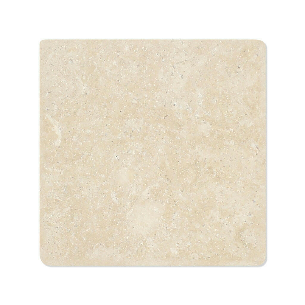 6x6 Durango Cream Travertine Tumbled Tile 6x6 Durango Cream Travertine Tumbled Tile - American Tile Depot