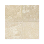 6x6 Durango Cream Travertine Tumbled Tile 6x6 Durango Cream Travertine Tumbled Tile - American Tile Depot