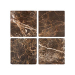 6x6 Emperador Dark Marble Tumbled Tile 6x6 Emperador Dark Marble Tumbled Tile - American Tile Depot